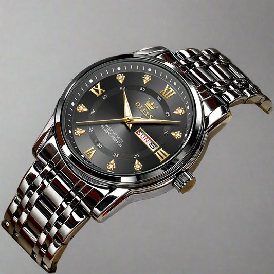 Men’s Fashion Waterproof Watch 5513 – Stylish, Versatile, and Durable Wristwatch for Everyday Wear